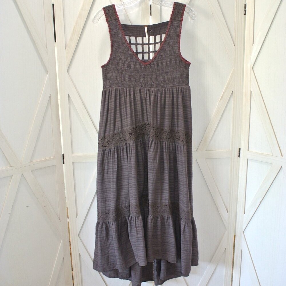 Free People High-Low Sleeveless Maxi Dress